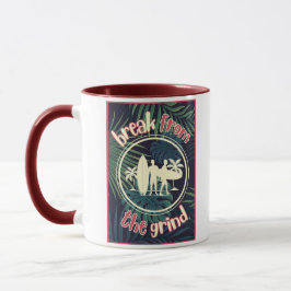 Caneca de Café de Surf Havaiano