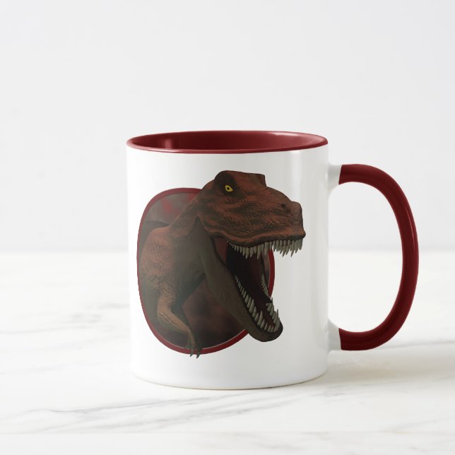 Caneca de café de T Rex (Direita)