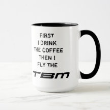 Caneca de café de TBM - engraçada