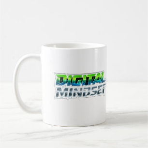 Caneca de Café de Tecnologia Futurista Mentalidade