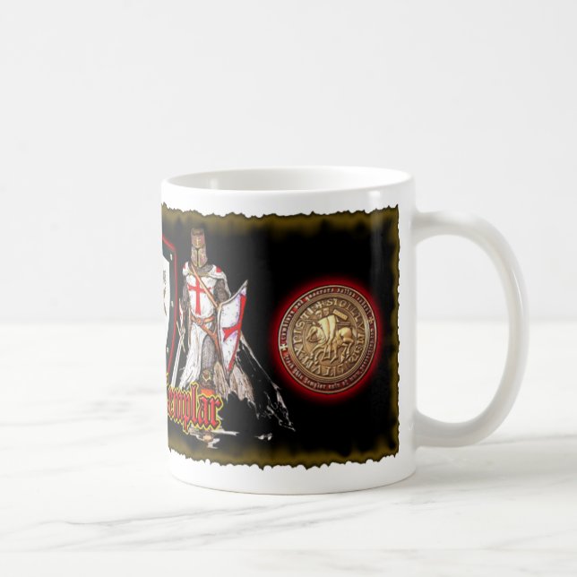 Caneca de café de Templars dos cavaleiros (Direita)
