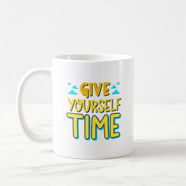 Caneca De Café dê tempo ao tempo (Esquerda)