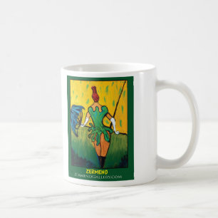 Caneca De Café De "trapézio Femme" por Zermeno