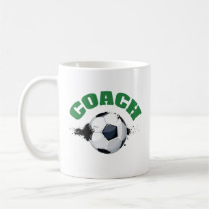 Caneca de Café de Treinador de Futebol