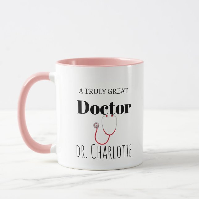 Caneca de Café de Um Médico Realmente Ótimo – Difí (Esquerda)