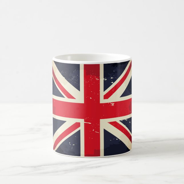 Caneca de café de Union Jack do vintage (Centro)