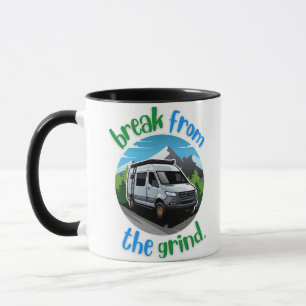 Caneca de Café de Van para Camping