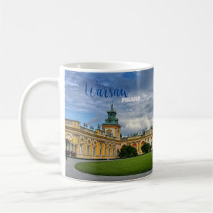 Caneca de café de viagem de lembrança de Varsóvia