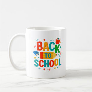 Caneca De Café De volta à escola