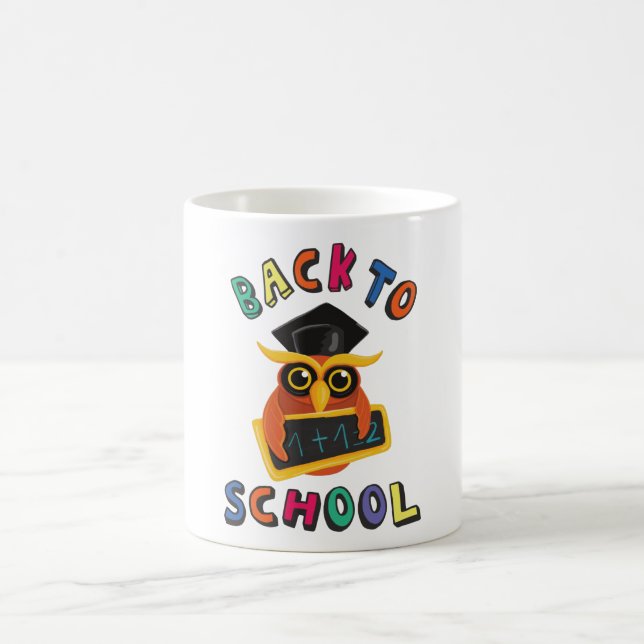 Caneca De Café De volta à escola (Centro)
