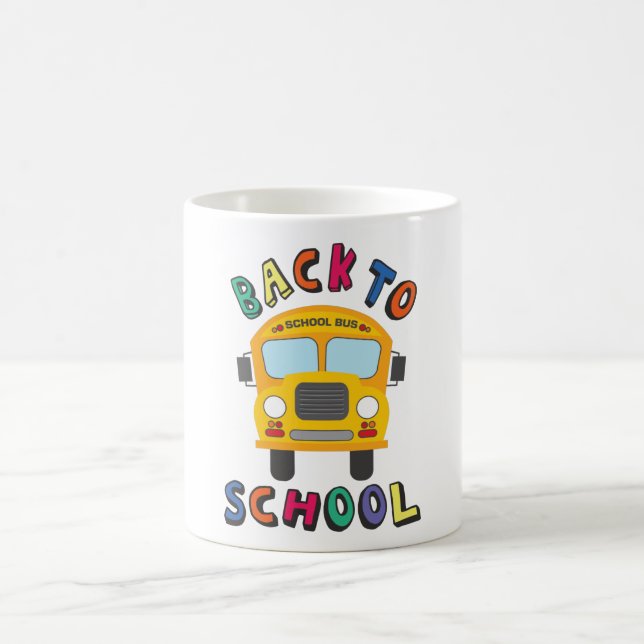 Caneca De Café De volta à escola (Centro)