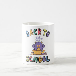 Caneca De Café De volta à escola