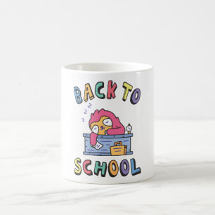 Caneca De Café De volta à escola