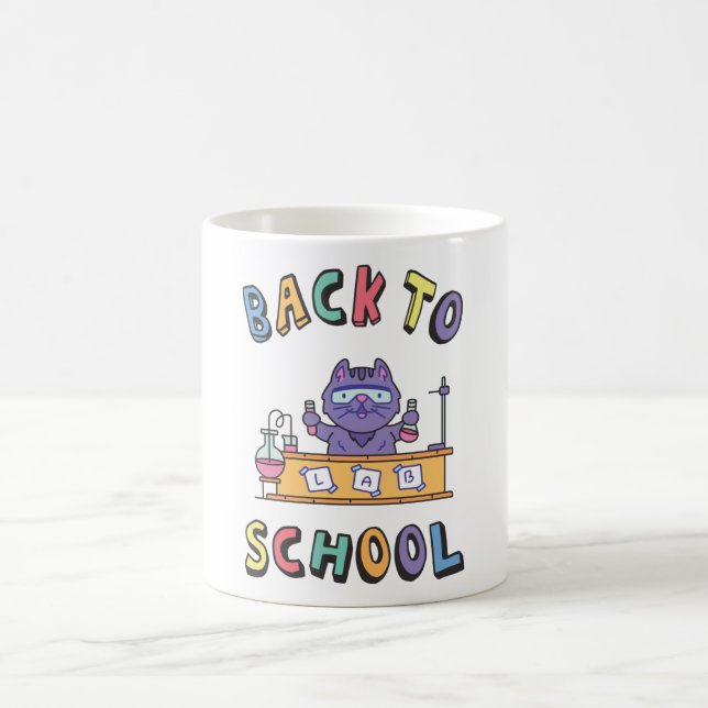 Caneca De Café De volta à escola (Centro)