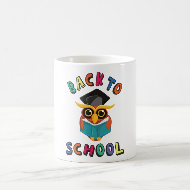 Caneca De Café De volta à escola (Centro)