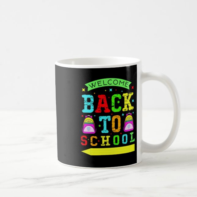 Caneca De Café De Volta À Escola 2024 (Direita)