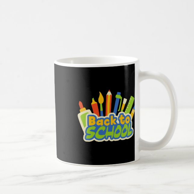 Caneca De Café De Volta À Escola 5 (Direita)