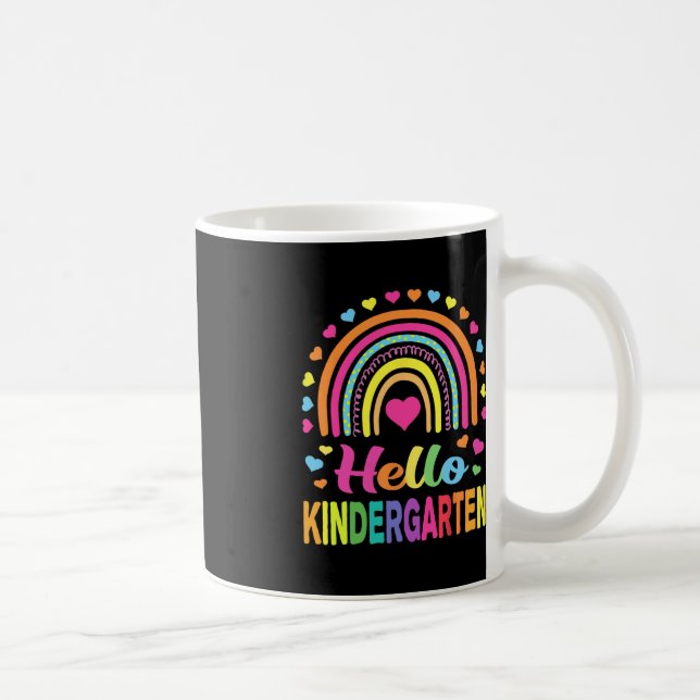 Caneca De Café De volta à escola Alô na escola Professores da Esq (Direita)