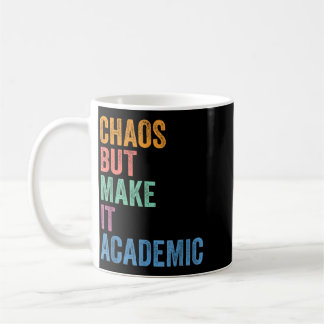 Caneca De Café De Volta à Escola Caos de Professor da Geração Z M