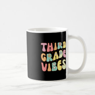 Caneca De Café De Volta À Escola De Terceiro Grau Vibes Professor