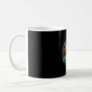 Caneca De Café De volta à escola, deixe a aventura do jardim de i