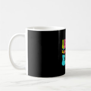 Caneca De Café De volta à escola na era do jardim de infância men