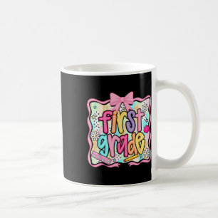 Caneca De Café De Volta à Escola Olá Primeiro Ano Equipe 1º Ano M
