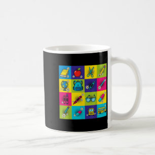 Caneca De Café De Volta À Escola Professora Estudantes Homens Mul