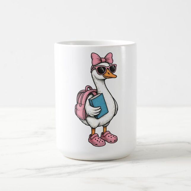 Caneca De Café De Volta Ao Bobo Escolar Ganha Meninas (Centro)