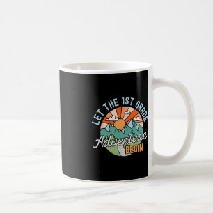 Caneca De Café De Volta Ao Presente Escolar Deixar A Aventura De
