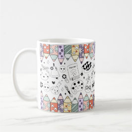 Caneca De Café De Volta às Aulas