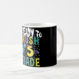 Caneca De Café De Volta às Aulas Estou Pronto Para Detonar o 5º A