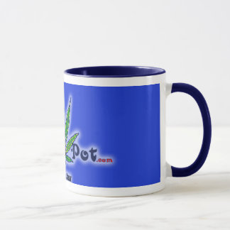 Caneca de café de Vote4Pot