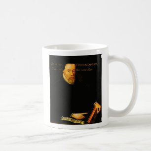 Caneca de café de William Tyndale, pai do Engli