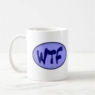 Caneca de café de WTF