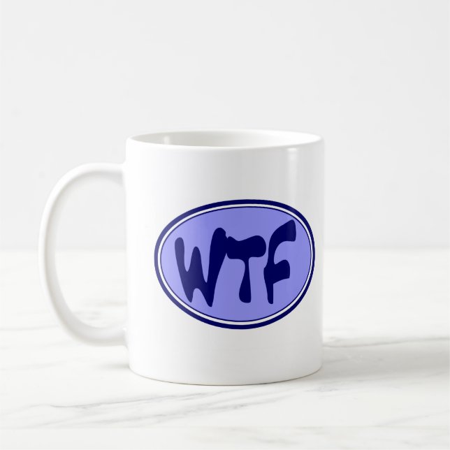 Caneca de café de WTF (Esquerda)