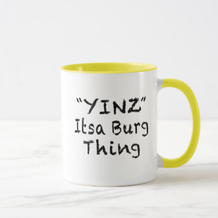 CANECA DE CAFÉ DE YINZ PITTSBURGH