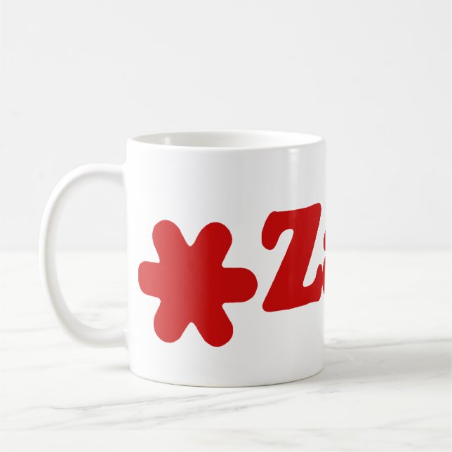 Caneca de café de Zayre (Esquerda)