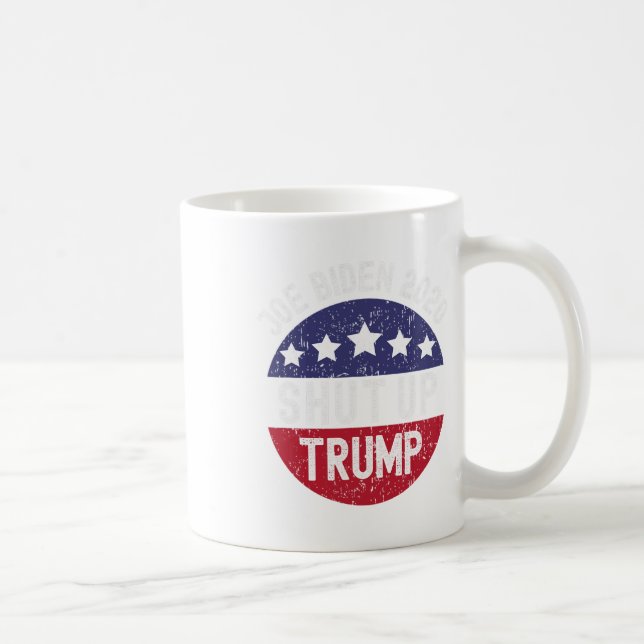 Caneca De Café Debate presidencial sobre Joe Biden De (Direita)