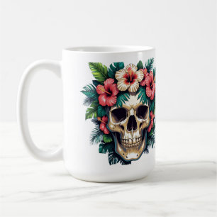 Caneca De Café Decadência Tropical: Bloom e Osso