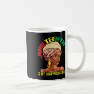 Caneca De Café Décima Sétima Independência Mulher Africana EUA