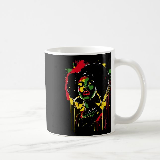 Caneca De Café Décima Sétima Mulheres Celebram a História da Libe (Direita)