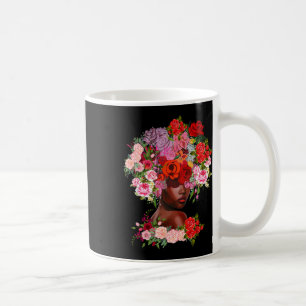 Caneca De Café Décima Sétima Mulheres Flores Histórias Negras Dro