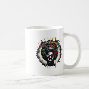 Caneca De Café Décima Sétima Orgânica Rei Negro Dia de os pais Ne