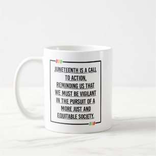 Caneca De Café Décimo Junho, Liberdade da Afro-Americana.