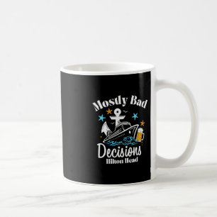 Caneca De Café Decisões Mais D Hilton Head Spring Break