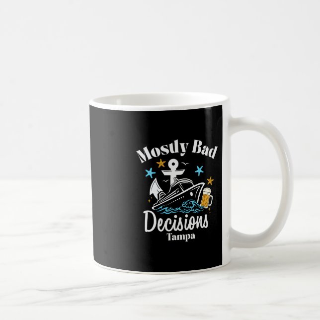 Caneca De Café Decisões Mostly D Tampa Spring Break  (Direita)