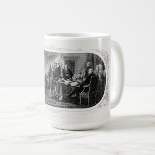 Caneca De Café Declaração de Independência: Projeto de Lei de $2,