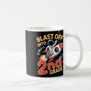 Caneca De Café Decolar na 2ª Série Espaço de Volta às Aulas Seco