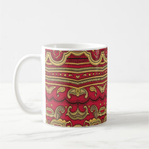 Caneca De Café Decor Oriental: Fechamento de Abstrato
